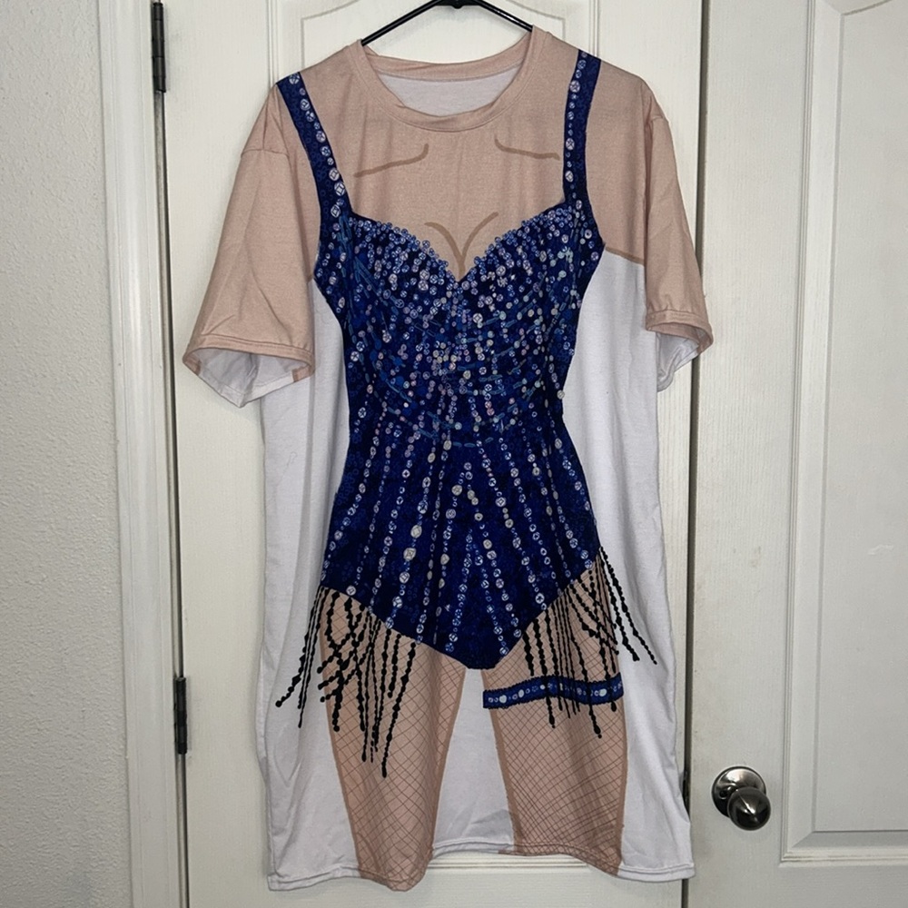 Taylor Swift Midnights Bodysuit Eras Tour Inspired T Shirt Dress - Picture 3 of 5